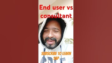 Consultant life vs end user #learn #saps4hana #professional #earn #saps4hanatraining #itprofessional