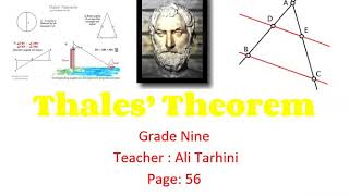 Thales Theorem _ grade 9