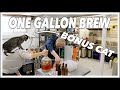 🍺 1 Gallon Of Beer -  Your First HomeBrew Recipe @BrewHouse Glen & Friends Cooking
