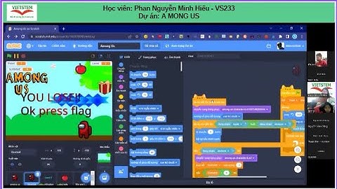 A MONG US- Phan Nguyễn Minh Hiếu - Lớp Lập trình Scratch nâng cao 2 VS233