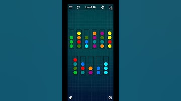 Ball Sort Puzzle Level 98 (Colour Sorting Games)