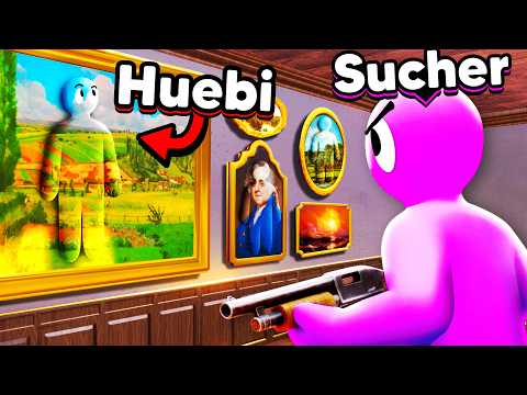HIDE AND SEEK im KUNST-MUSEUM! (Mecha Chameleon)