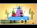 Youtube Thumbnail "The Number Four," Number Songs by StoryBots | Netflix Jr