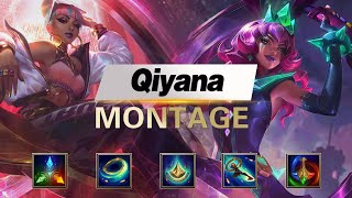 北枫/BeiFeng Qiyana Montage | Best Qiyana Plays