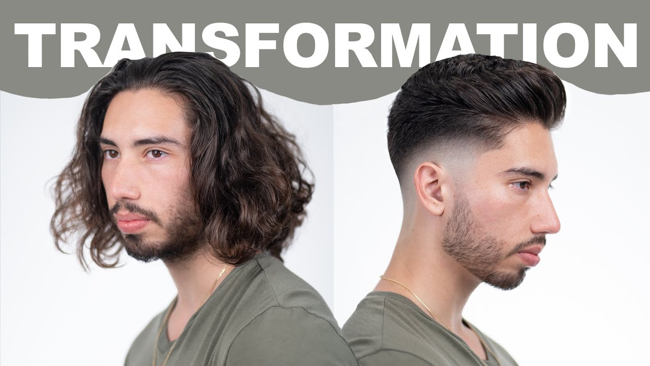 LONG HAIR TO SKIN FADE TRANSFORMATION! SHEAR WORK HAIRCUT TUTORIAL