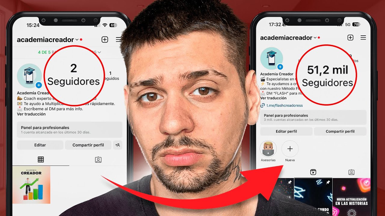 Crece 50.000 SEGUIDORES en 30 Días en Instagram | Método Flash [2024]
