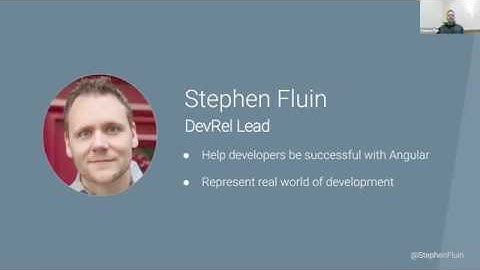 Global Angular Meetup featuring Stephen Fluin & Katerina Skroumpelou