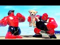 LEGO Red Hulk EPIC BATTLE In LEGO Videogames LEGO Red Hulk EPIC BATTLE In LEGO Videogames