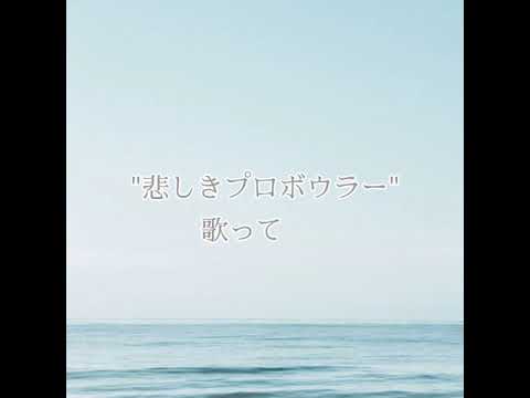 サザン★桑田佳祐★悲しきプロボウラー★歌ってみた