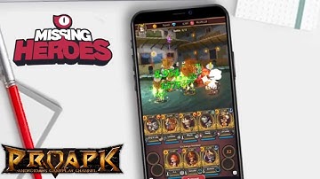 Missing Heroes Android Gameplay (Idle RPG)