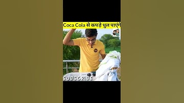 Coca Cola VS Clothes 😱 Experiment BY @Crazy XYZ @MR. INDIAN HACKER @Experiment King#shorts