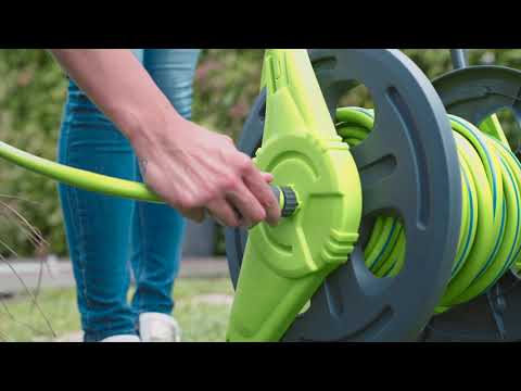 Ribimex - Avvolgitubo su ruote accessoriato