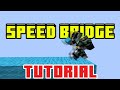 How to Speed bridge in Minecraft Bedwars (Tutorial)