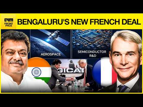Video thumbnail: 🔴 LIVE: Karnataka Targets French Investment | DAC Clears ₹1.10 Lakh Crore | Front Page