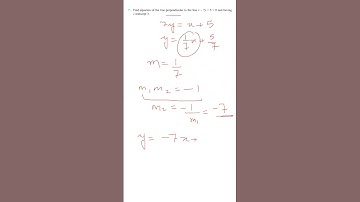 Chapter 9 Straight Lines Class 11 Maths Exercise 9.3 Q7 #shorts #mathshorts #mathstricks #mathskills