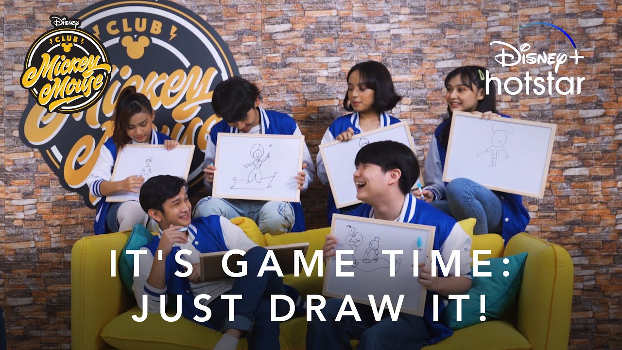 It’s Game Time: Just Draw It! | Club Mickey Mouse Season 4 | Disney+ Hotstar Malaysia