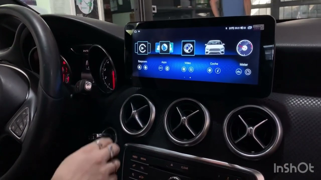 PANTALLA ANDROID 12 PARA MERCEDES C W204 👌 