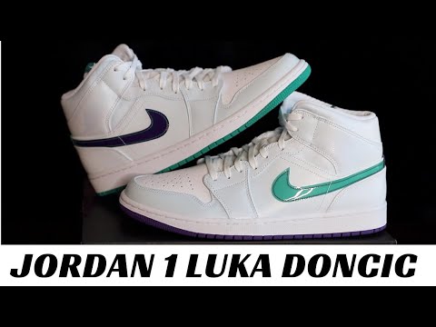 ★Nike Jordan 1 Mid Pregame Pack Mindfulness Luka Doncic Luka Doncic x Air Jordan 1 SE Mid Pregame Pack - Mindfulness