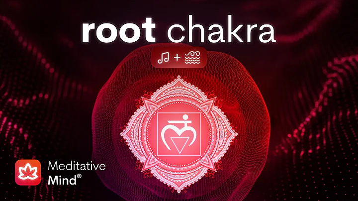 ROOT CHAKRA Healing Vibrational Sound Bath w/ Ocean Sounds | Let Go Worries, Anxiety, Fear