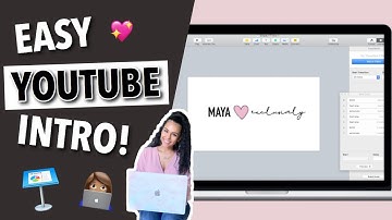 HOW TO MAKE A YOUTUBE INTRO | Keynote Tutorial (super easy)