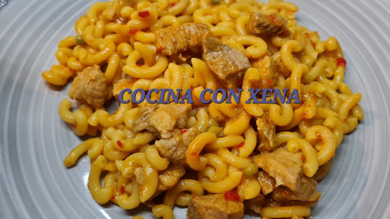 FIDEUÁ CON MAGRO,THERMOMIX