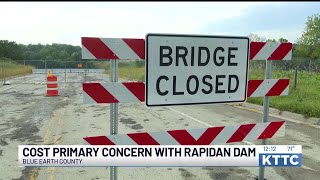 Blue Earth County concerned with Rapidan Dam costs