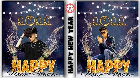 2022 status editing Video। Happy New Year Video Editing in kinemaster। Trending Status Editing Video