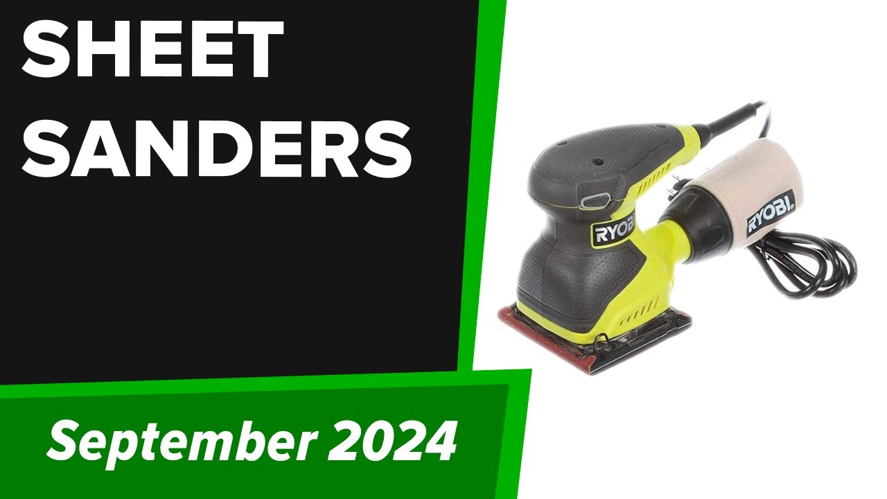 TOP-6. Best Sheet Sanders (Cordless, Corded) 2024 - YouTube