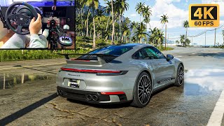 The Crew Motorfest - PORSCHE 911 Carrera 4S | Steering Wheel Gameplay [PS5]