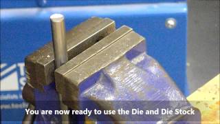 Threading Using a Die Video
