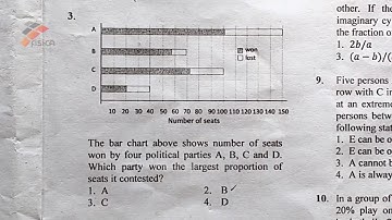 CSIR NET DECEMBER 2017 SOLUTIONS PHYSICAL SCIENCE AND LIFE SCIENCE PART A GENERAL APTITUDE