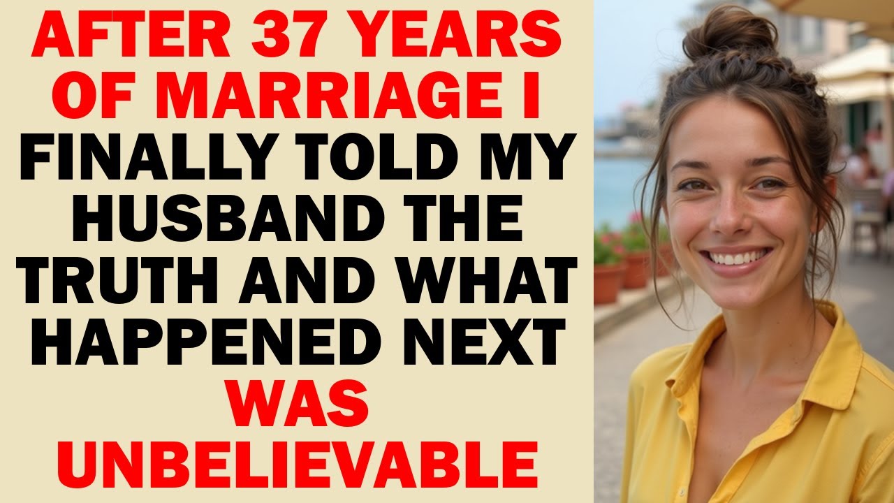 After 37 Years of Marriage I Finally Revealed a Secret to My Husband