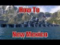 Path To The Iowa! New Mexico (World of Warships Legends Xbox Series X) 4k