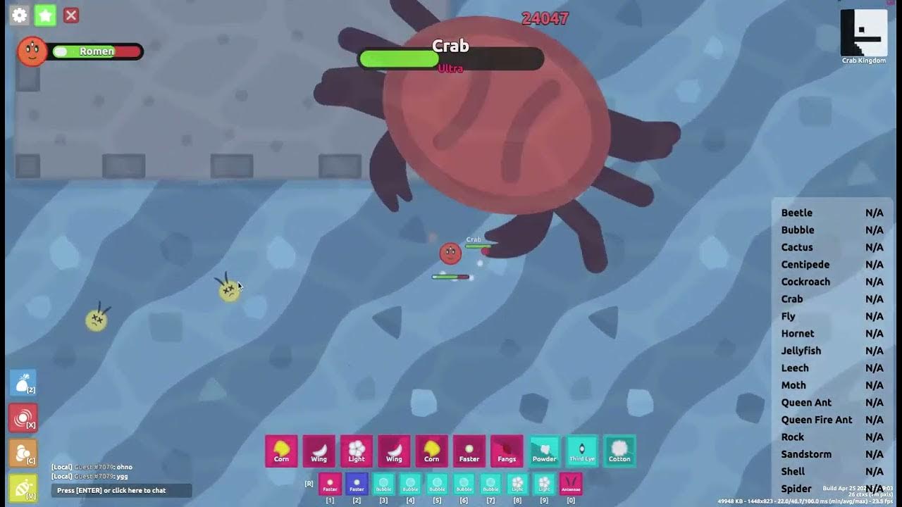 Ultra crab florr.io YouTube