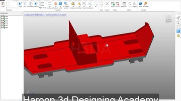 Manual Mould Designing Of Car Base in Powershape 2019