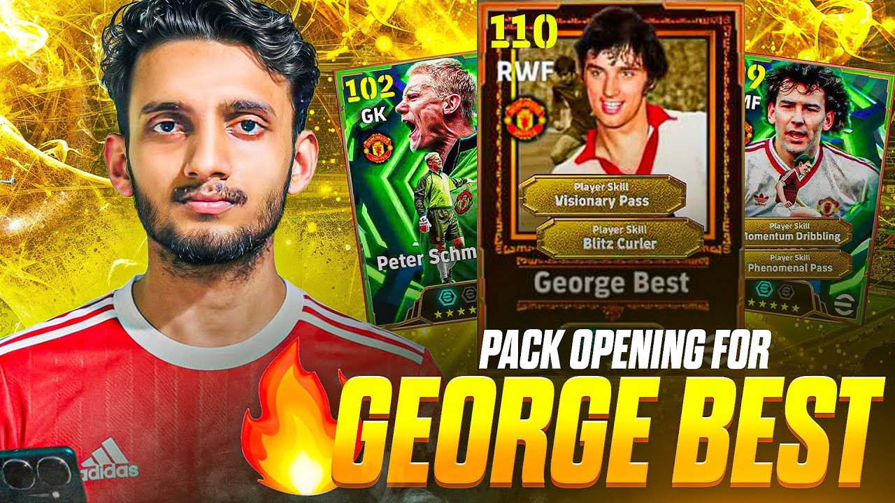 PACK OPENING FOR NEW GEORGE BEST AND FIRST IMPRESSION 🔥🔥 BEST IS BEST