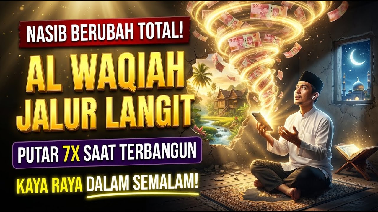 Dzikir Pagi Penarik Rezeki Berkah Al Waqiah Spesial Ramadhan
