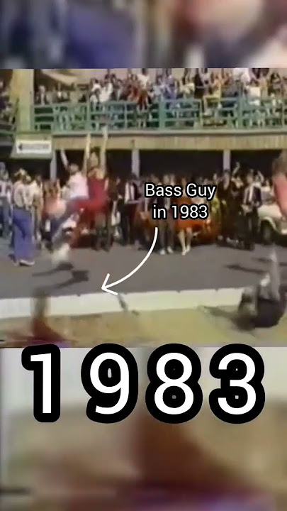 1983 Bass Guy Break Dancing in Sainte-Anne-de-Bellevue on A Bass Guy Show - Solar City Crew 1983
