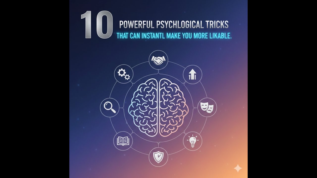 10 Psychological Tricks to Make People Instantly Like You - YouTube