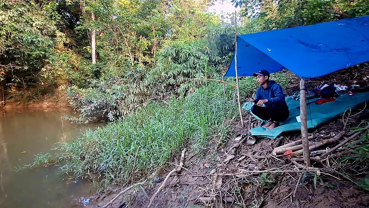 Cam fishing di anak sungi wahau pedalaman hutan kalimantan episode 37