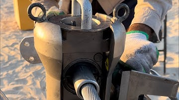 Compression Dead-End for ACSR/AW conductor, How to press the Dead-End body, high voltage, viral