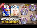 Th18 SUPER BOWLER Attack Clash of Clans | Best TH18 Attack Strategy With SUPER BOWLER (Town Hall 18)