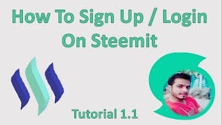 HowTo - Sign Up On Steemit - Beginners Tutorial screenshot 1