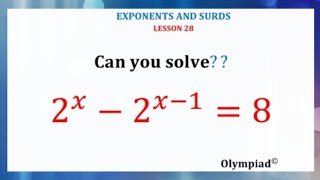 How to solve Exponential equations| Laws of Exponents| Grade 12 Math Ontario