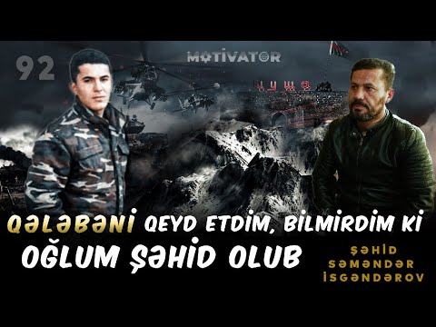 Qələbəni qeyd etdim, bilmirdim ki, oğlum şəhid olub / Şəhid atası