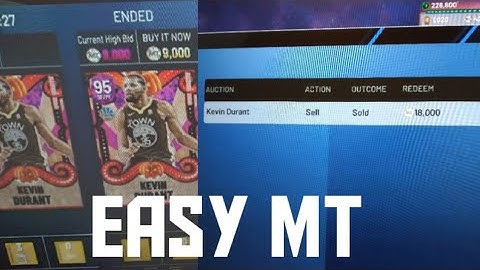 EASY "METHOD" TO MAKE LOTS OF MT IN NBA 2K22 MYTEAM!!!!