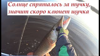 Солнце спряталось за тучку, значит скоро клюнет щучка Солнце спряталось за тучку, значит скоро клюнет щучка