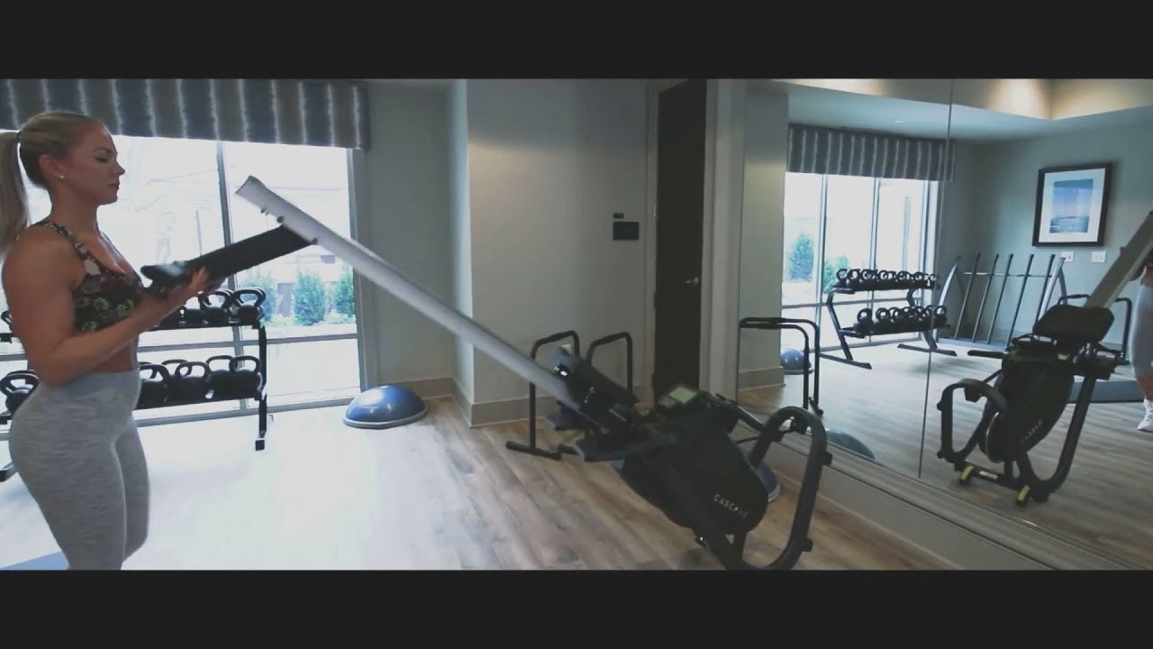 Cascade Rowing Machine | Fitness Direct - YouTube