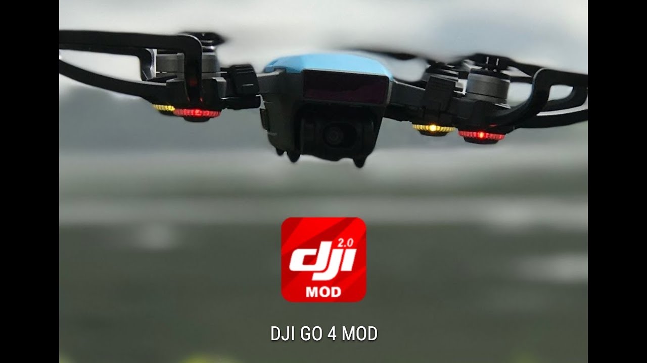 DJI GO 4 MOD 2 NOVO APP COM FCC. VEJA