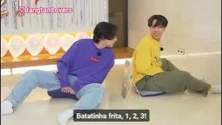 [Run BTS] Ep. 128 (Parte: Batatinha frita, 1,2,3) - Legendado em PT-BR.